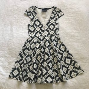 Mink Pink Aztec Print Dress